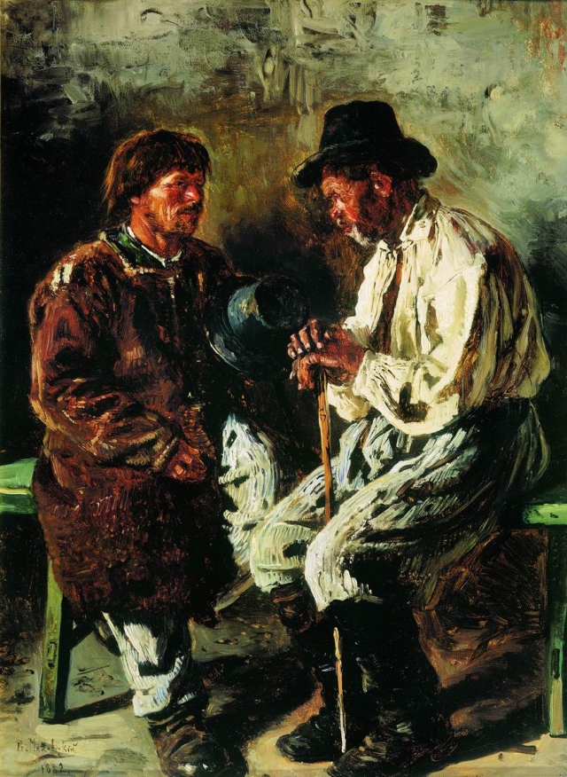 Владимир Маковский. Два украинца. 1882