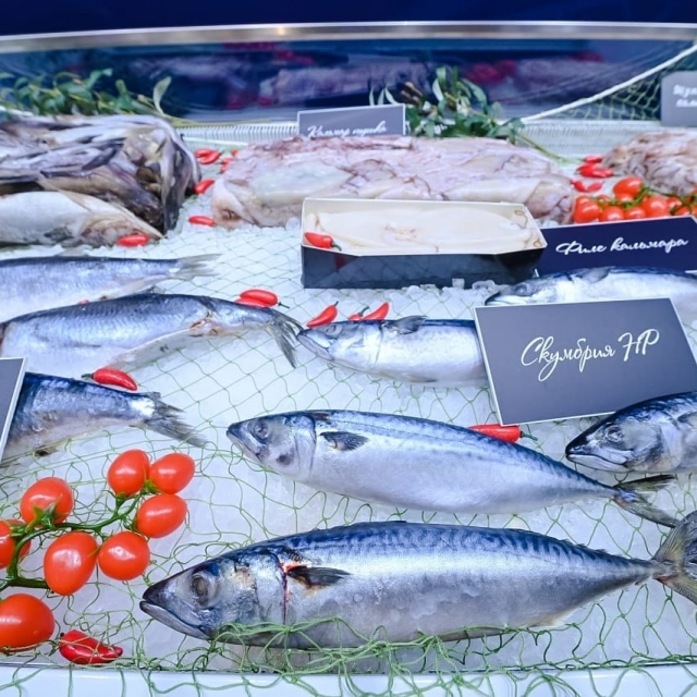 Выставка рыбной продукции в Экспофорум Павильоне