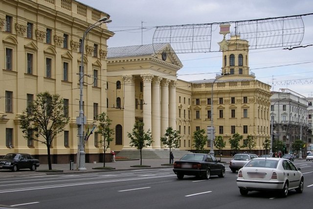 Здание КГБ Белоруссии 