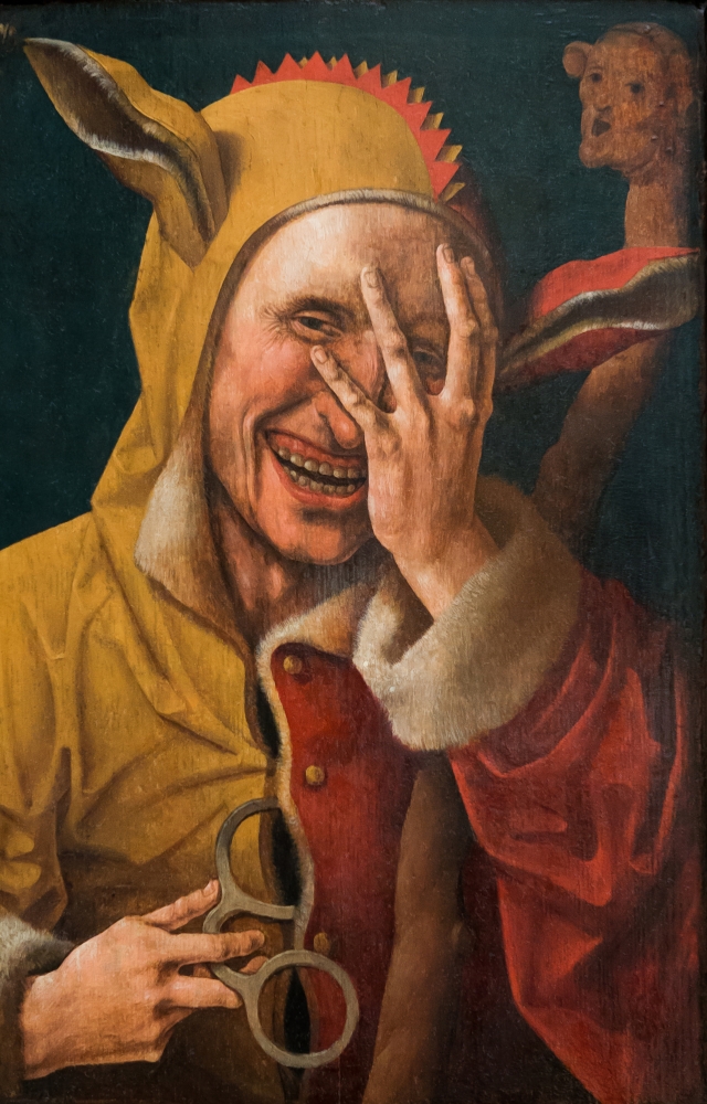 Якоб ван Остзанен. Смеющийся шут. 1500