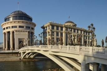 Скопье, Северная Македония, мост