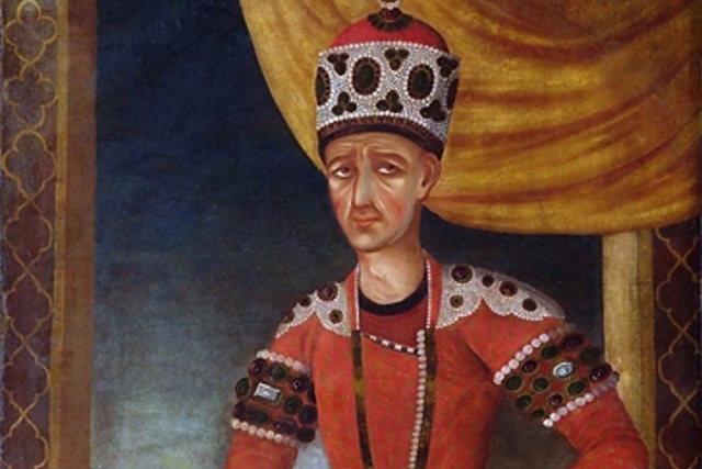 Портрет основателя династии Каджаров Ага-Мухаммед-хан Каджара (фрагмент)