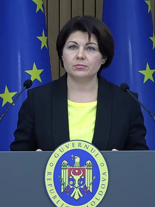 Премьер-министра Молдавии Наталья Гаврилица