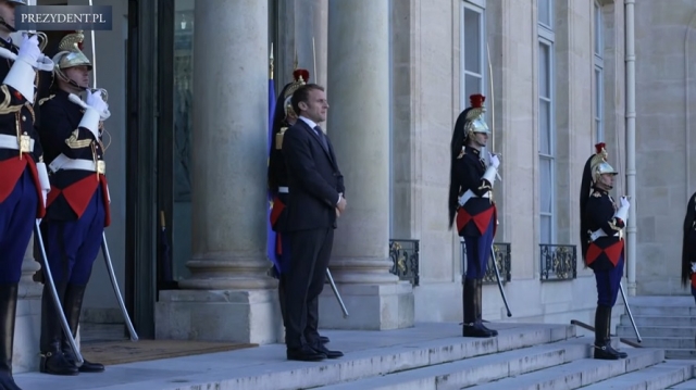 Цитата из видео Встреча Президента Анджея Дуды в Париже. Prezydent.pl