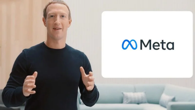 Глава Facebook Марк Цукерберг проводит презентацию Meta