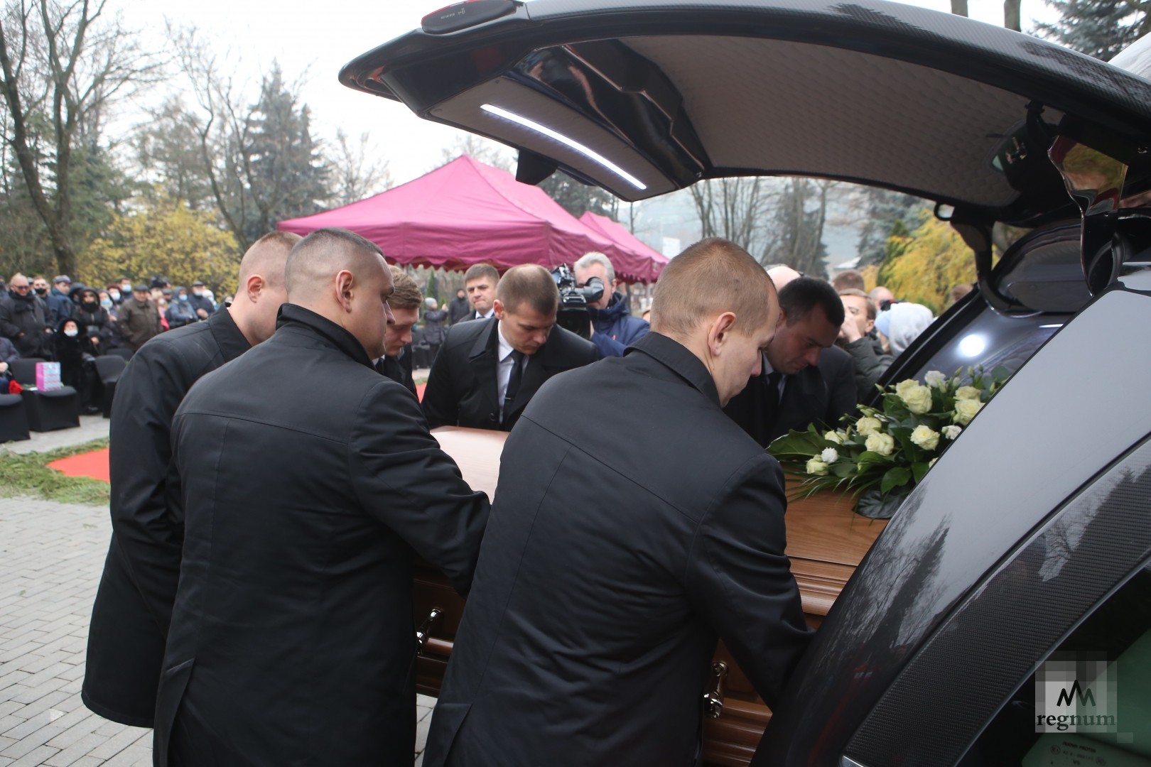 Похороны Игоря Сергеева