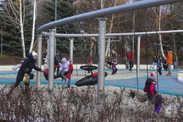 Детская площадка в Парке Горького