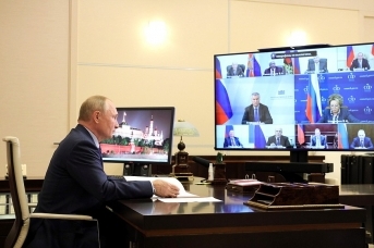 Совещание Путина с постоянными членами Совбеза РФ