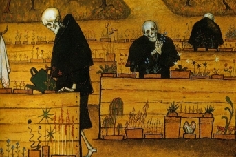 Уго Симберг. Сад смерти. 1896