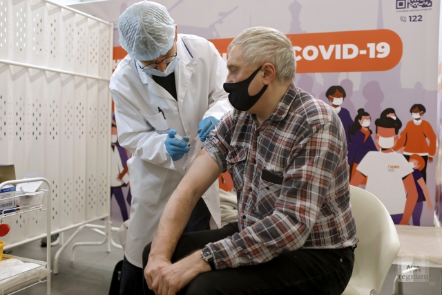 Вакцинация в Петербурге