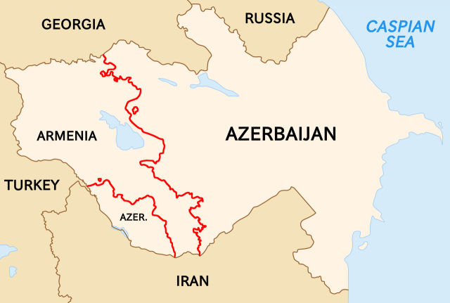 Азербайджано-армянская государственная граница