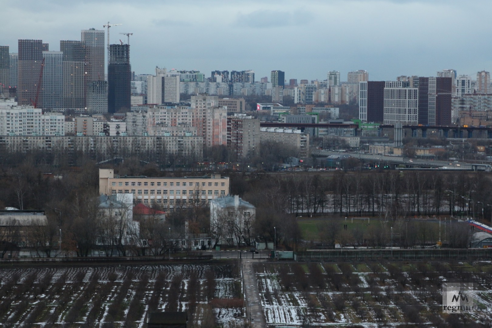 План территории тимирязевской академии