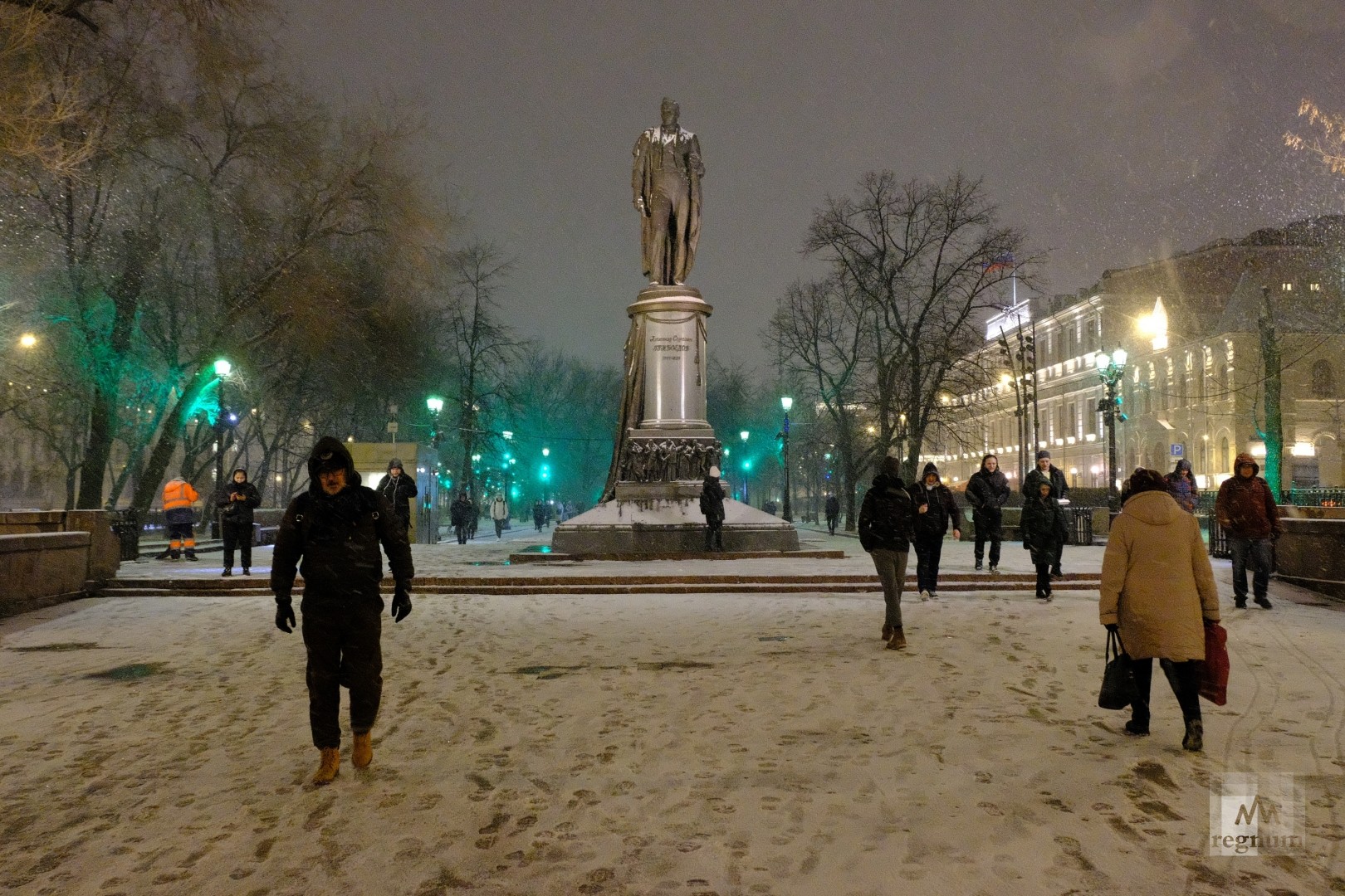 Москва январь