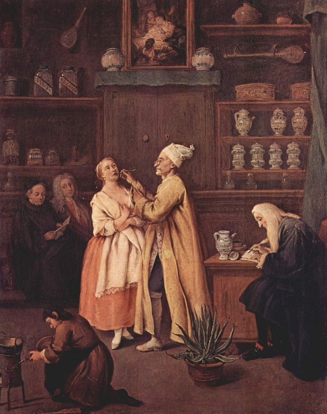 Пьетро Лонги. Аптекарь. 1752
