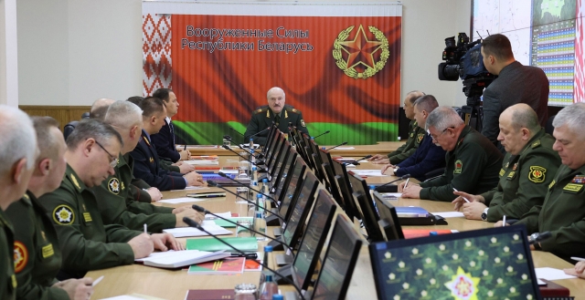 Cовещание по вопросам военной безопасности в Белоруссии 