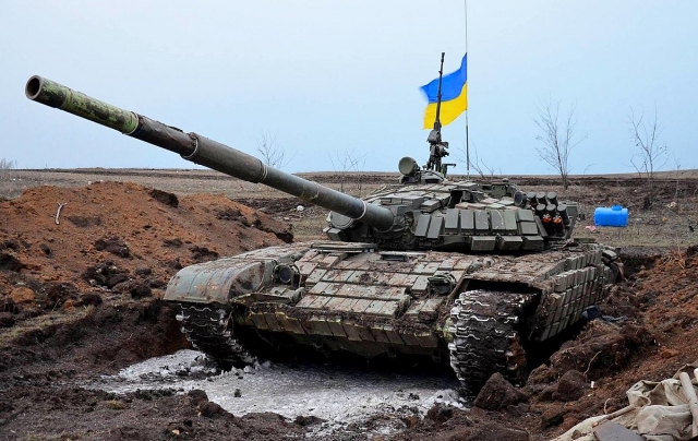 Танк Т-72 армии Украины 