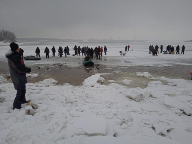 Переправа сосенки на волге