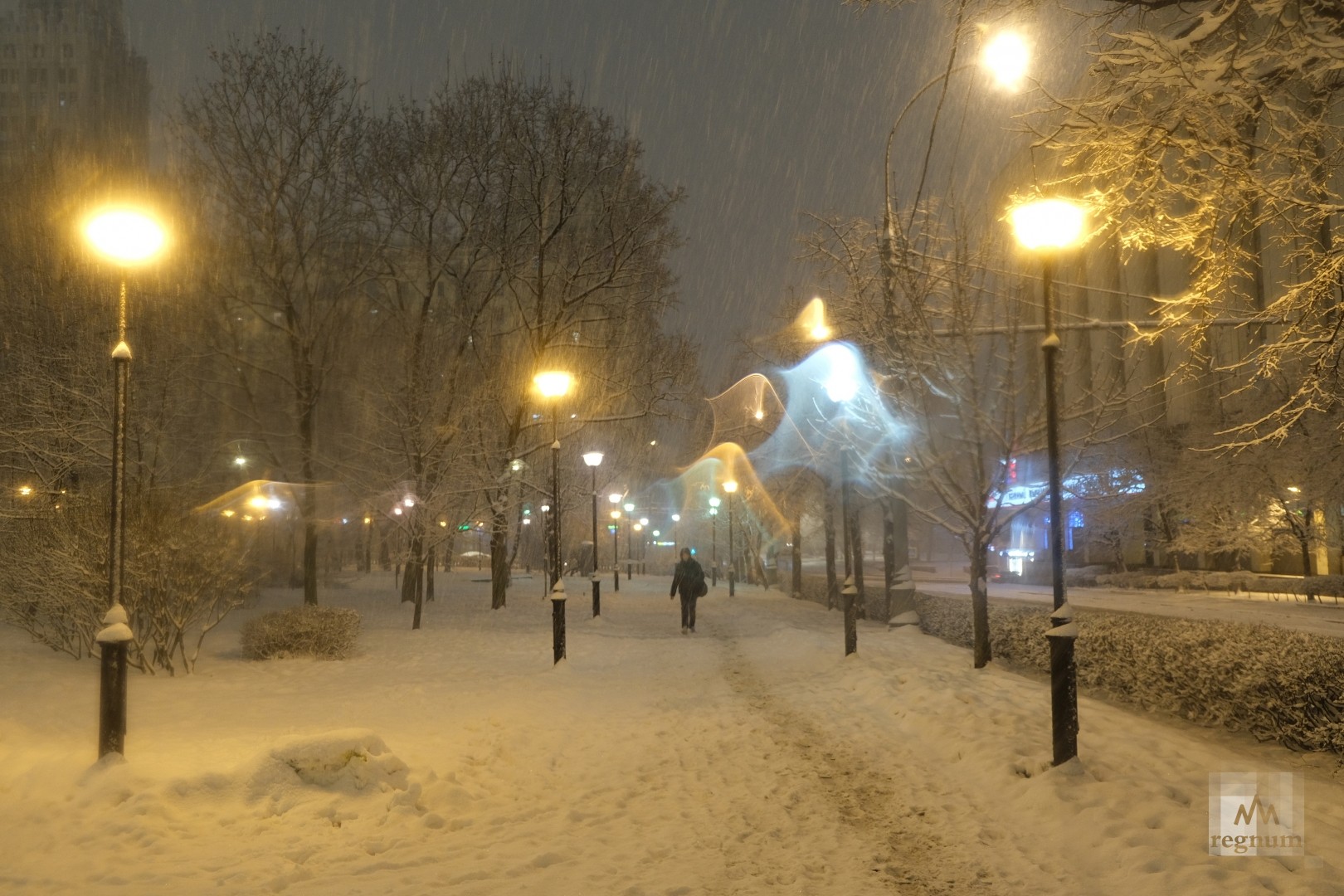 Пурга Снежная в Москве