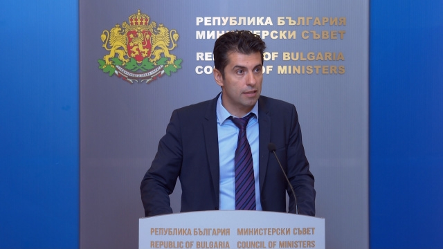 Премьер-министр Болгарии Кирил Петков