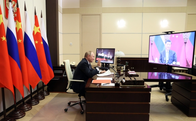 Переговоры Владимира Путина с Си Цзиньпином