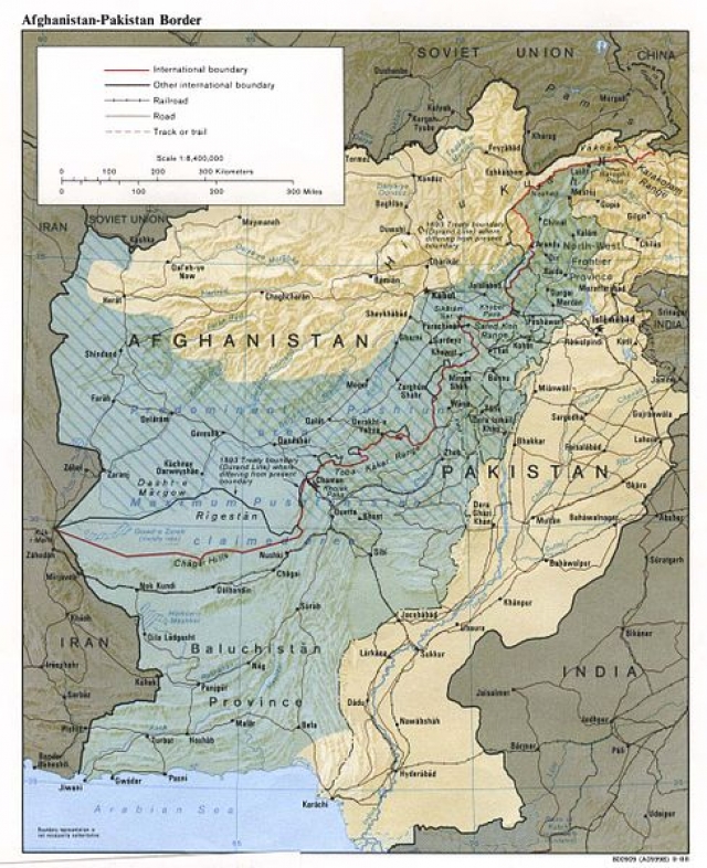 Граница Афганистана и Пакистана