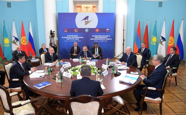 Заседание Высшего Евразийского экономического совета в узком составе в 2019 году 