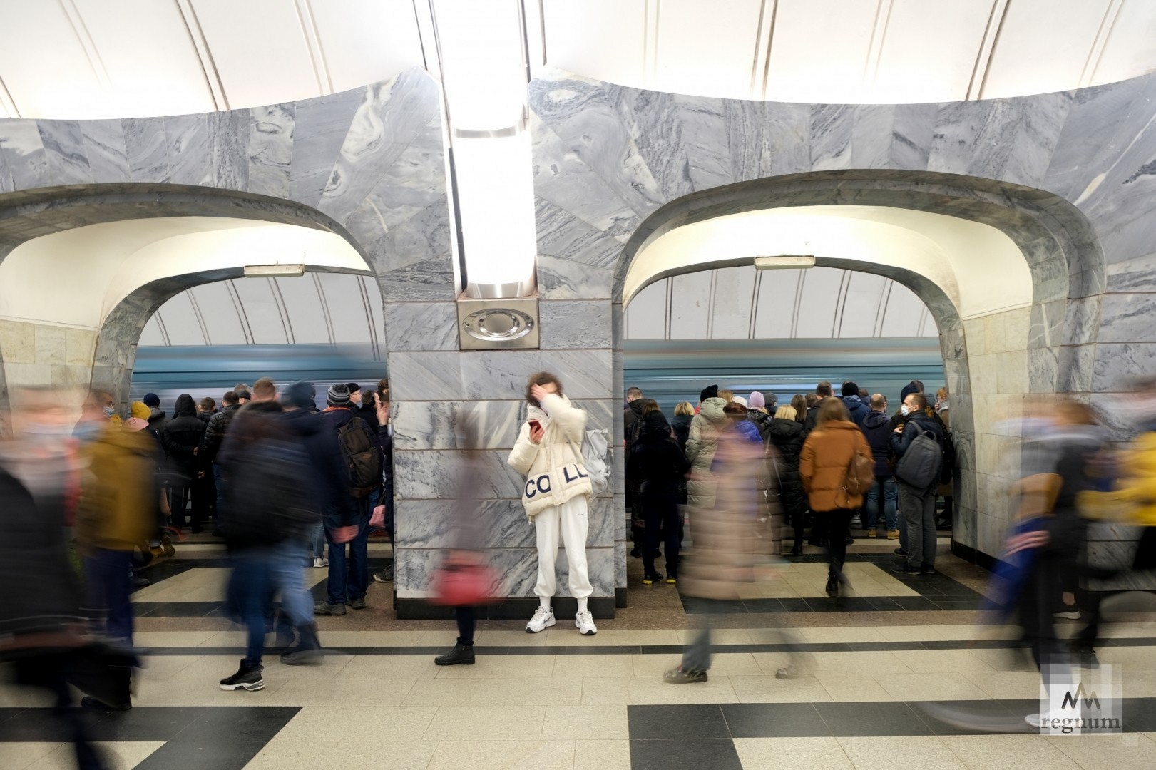 Час пик в московском метро