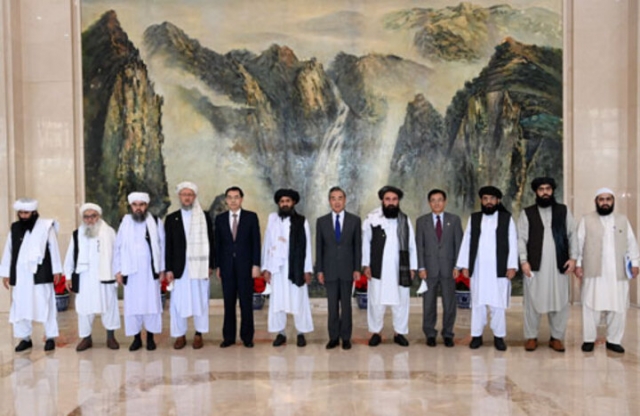 Афганская делегация в Китае 