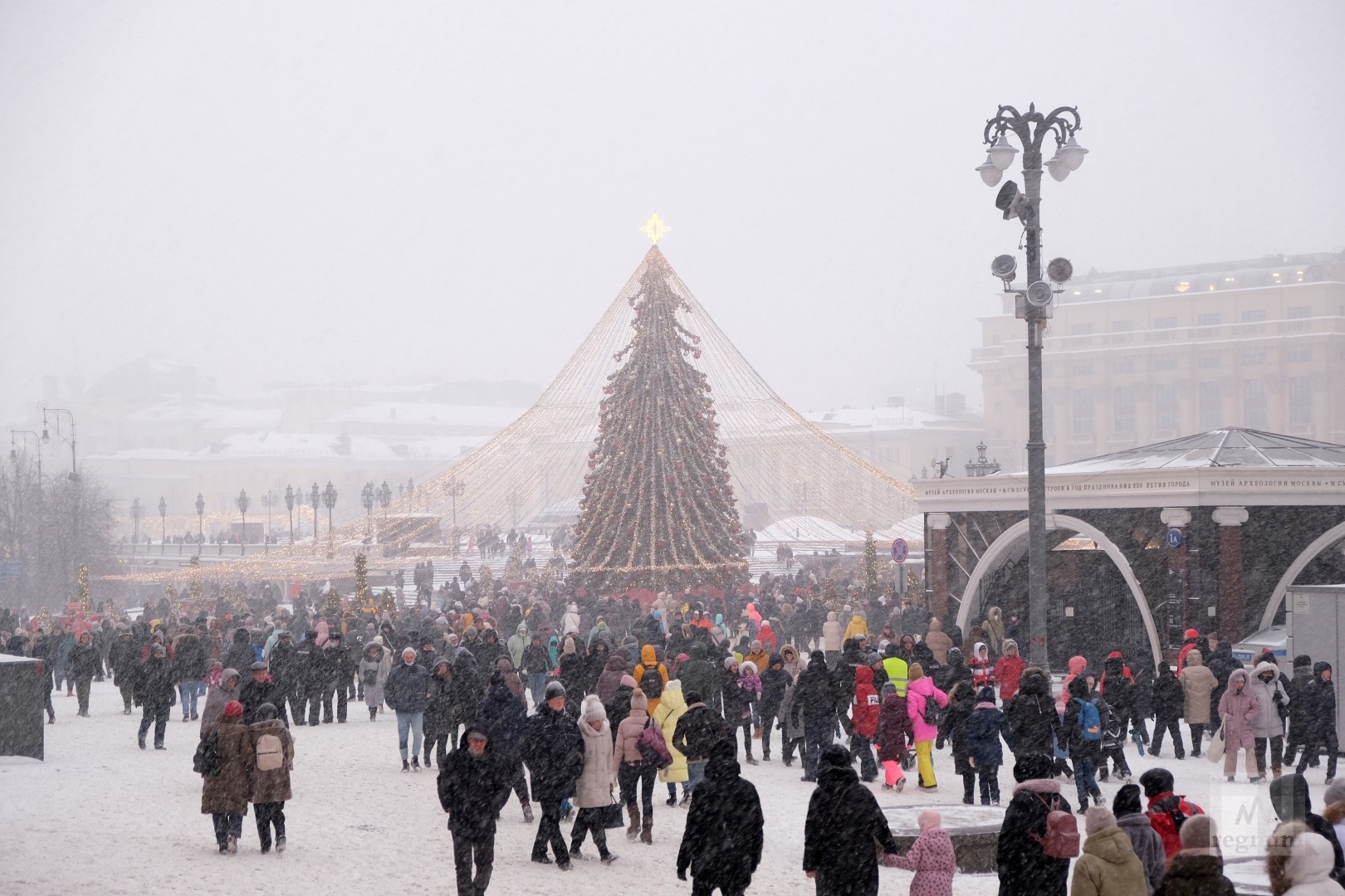 москва метель