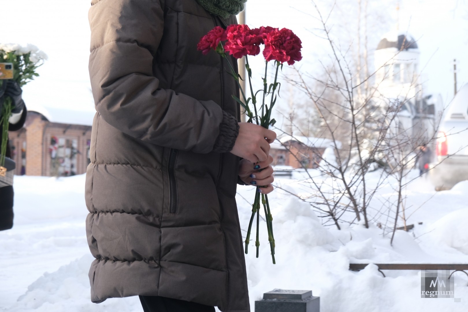 Памятная акция на Волковском кладбище  
