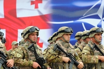 Грузинские солдаты НАТО 