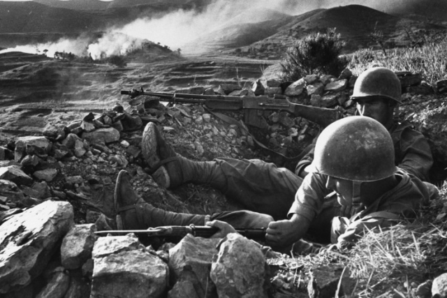 Американские солдаты на Корейской войне 1950-1953