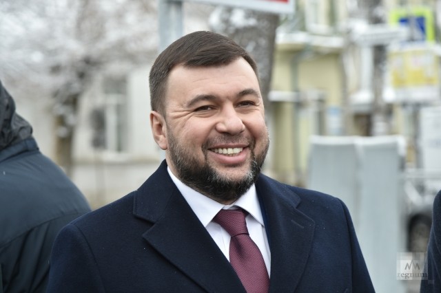 Глава Донецкой Народной Республики Денис Пушилин 