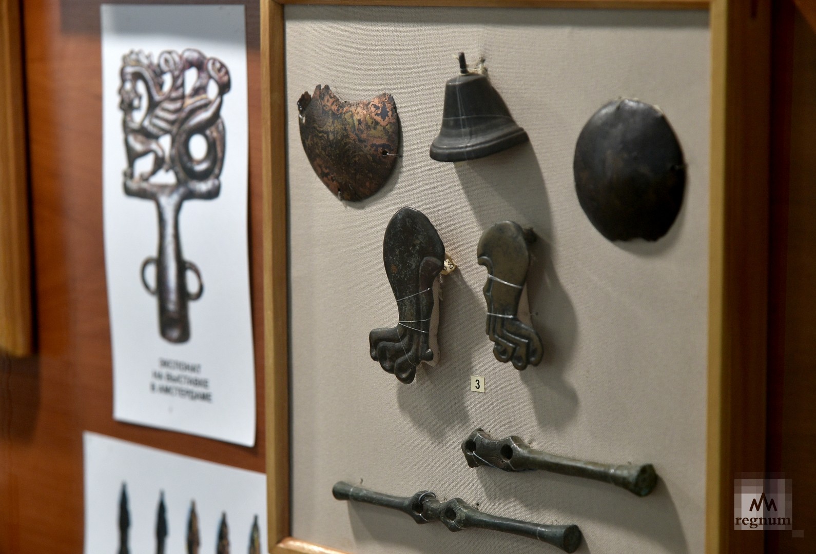 Экспонаты древних скифов в музее Тавриды