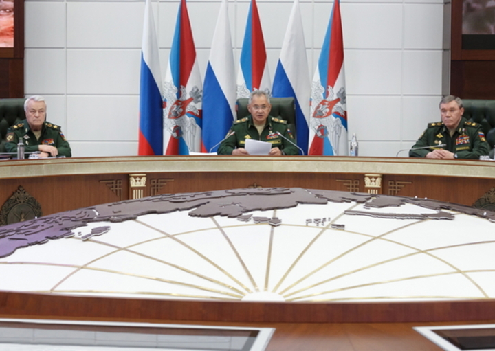 Заседание Коллегии Минобороны России