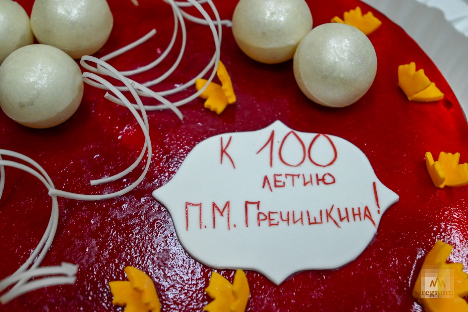 Торт к 100-летию Павла Моисеевича Гречишкина