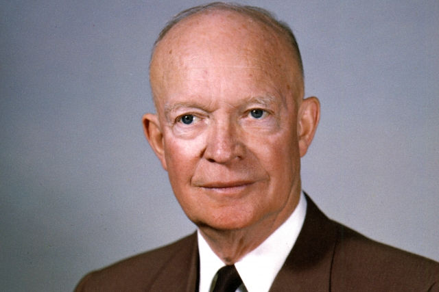 34-й президент США Дуайт Эйзенхауэр