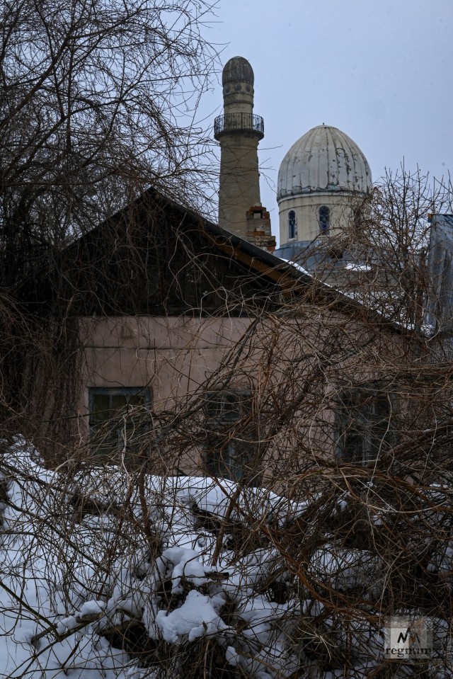 Магометанская мечеть, вид со двора
