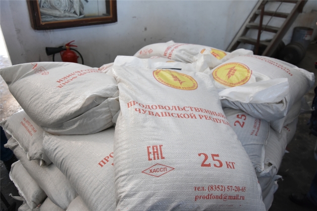 В качестве гуманитарной помощи Чувашия направляет 8 тонн муки
