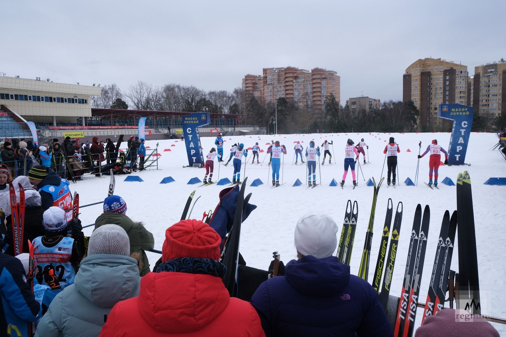 Соревнования среди детских и юношеских школ за кубок Президента Федерации лыжных гонок Москвы 