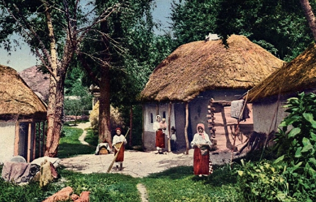 Пейзаж Украины. Фото XIX века