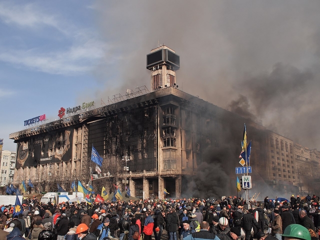 Евромайдан, Киев. 19 февраля 2014