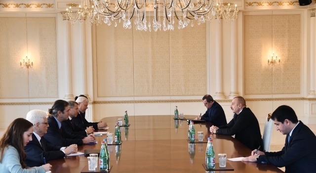 Ильхам Алиев принимает сопредседателей Минской Группы ОБСЕ 