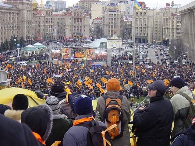 Оранжевая революция. Киев.2004 