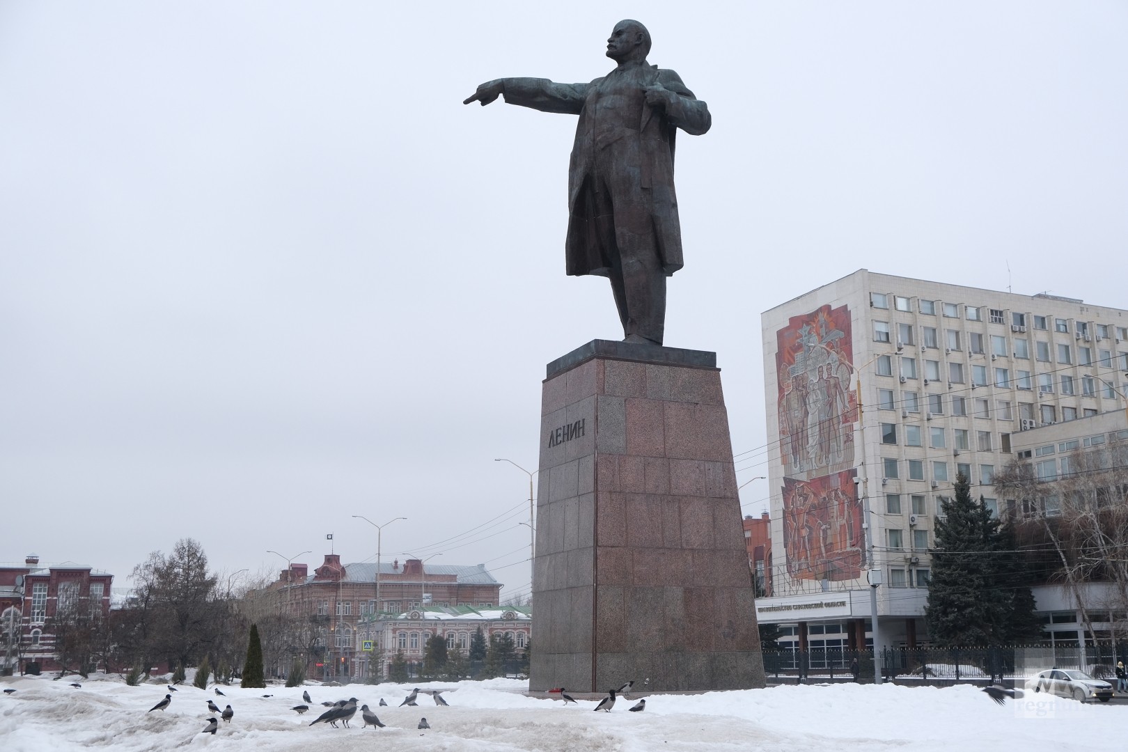 Памятник В. И. Ленину. Саратов