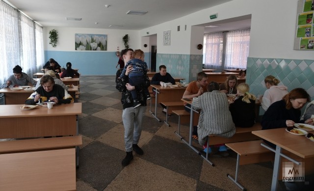 Столовая для беженцев с Украины