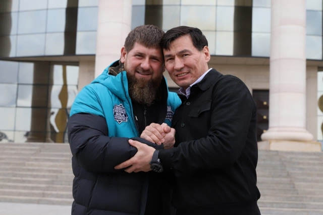 Рамзан Кадыров и Бату Хасиков