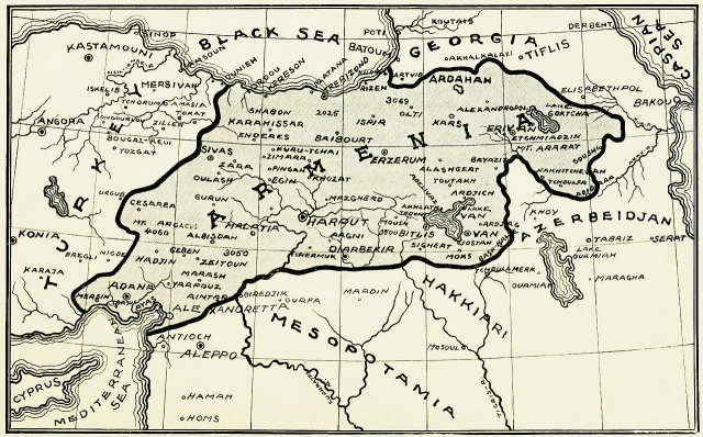Территориальные претензии Азербайджана и Армении, представленные на Парижской мирной конференции (1919)