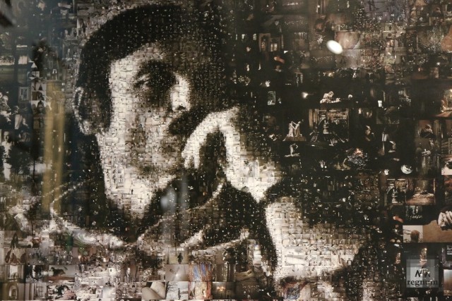 Р. Сафиуллин. Постер для выставки к 70-летию Андрея Тарковского в Манеже. 