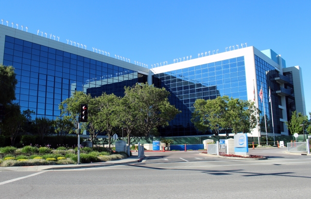 Штаб-квартира Intel в Санта-Кларе, Калифорния 